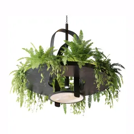 Hanging Lamp With Plants